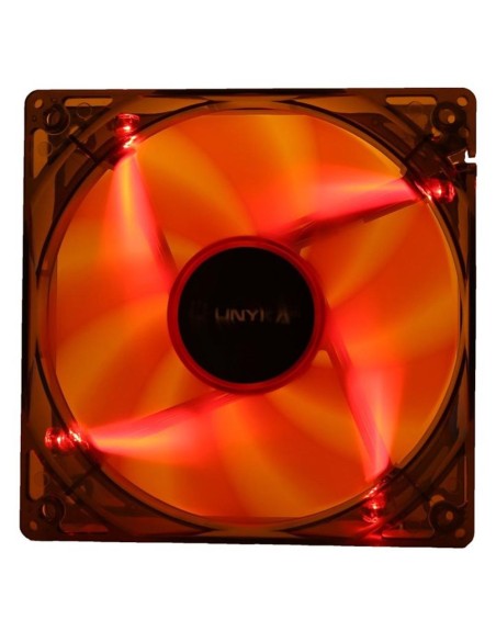 Ventilador cpu unykach 51792 led roja 120mm