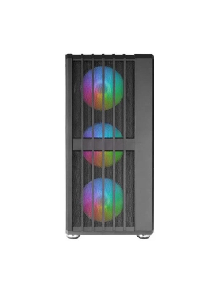 Caja ordenador mars gaming mcvault atx argb cristal templado negro Caja ordenador mars gaming mcvault atx argb cristal templado negro