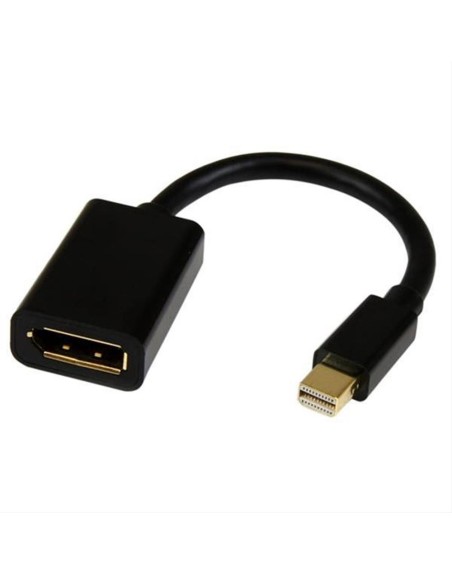 Adaptador mini displayport a displayport startech.com 0.15m - macho - hembra - negro
