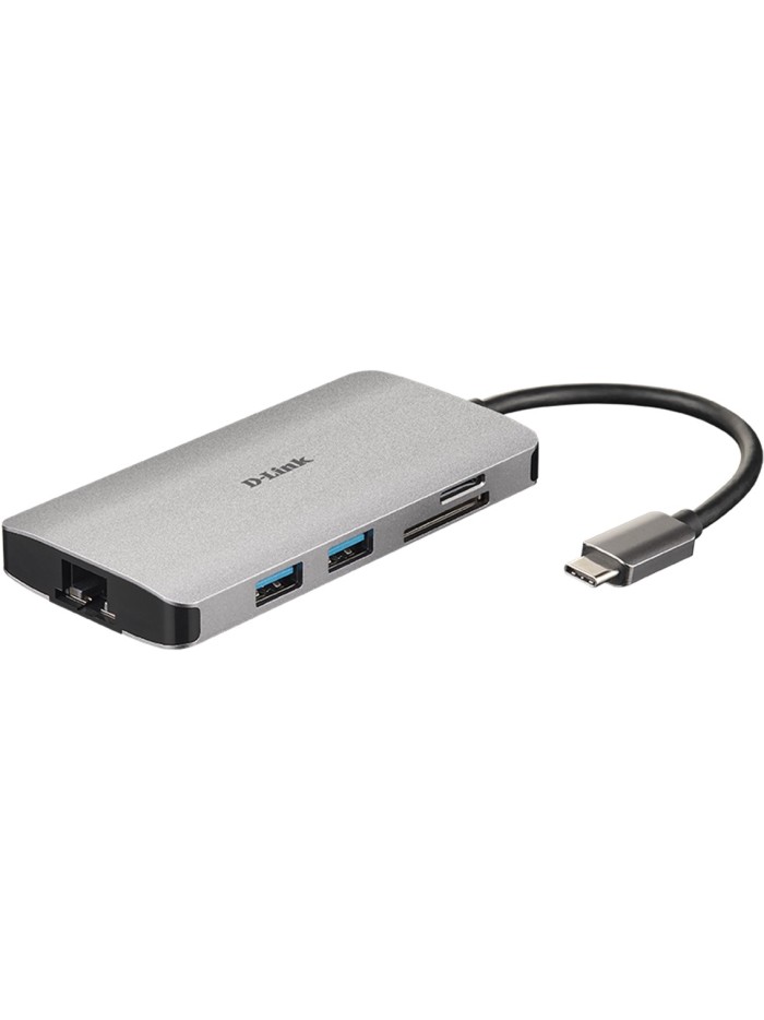Hub d - link dub - m810 3 usb 3.0 hdmi rj45 usb tipo c lector sd microsd Hub d - link dub - m810 3 usb 3.0 hdmi rj45 usb tipo c lector sd microsd