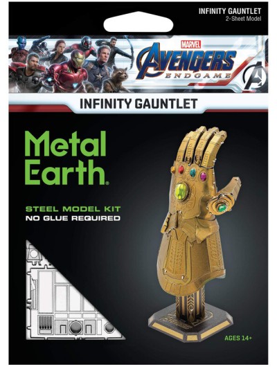 Maqueta metal marvel guantelete