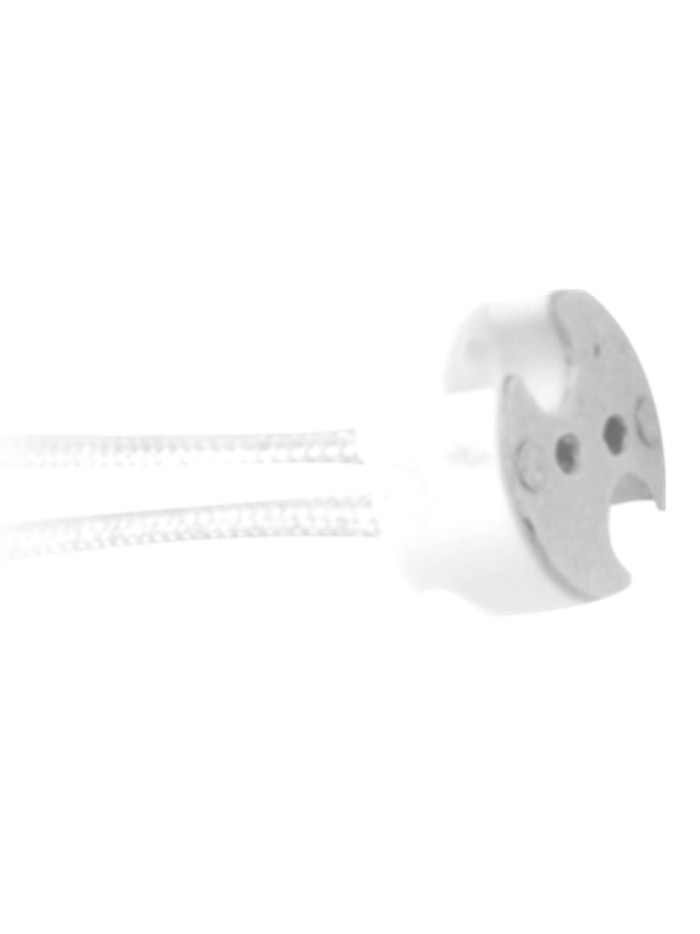 Porta lamparas silever electronics para gu10 230v 15 cm Porta lamparas silever electronics para gu10 230v 15 cm