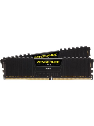 Memoria ram ddr4 16gb kit 2x8 corsair vengeance - pc4 - 24000 - 3000mhz - c16 negro