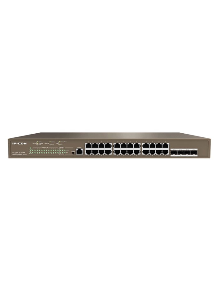 Switch ip - com g5328p - 24 - 410w 24 puertos poe gestionable Switch ip - com g5328p - 24 - 410w 24 puertos poe gestionable