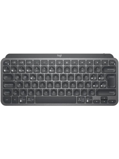 Teclado logitech mx keys mini grafito wireless inalambrico qwerty español