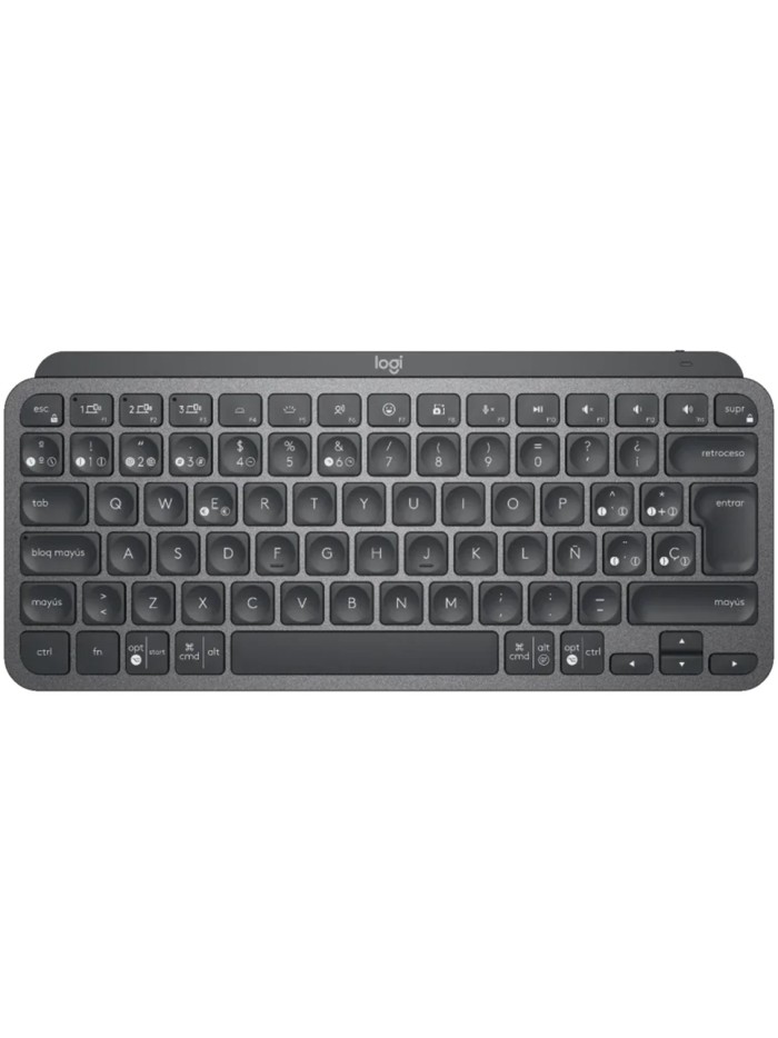 Teclado logitech mx keys mini grafito wireless inalambrico qwerty español Teclado logitech mx keys mini grafito wireless inalambrico qwerty español