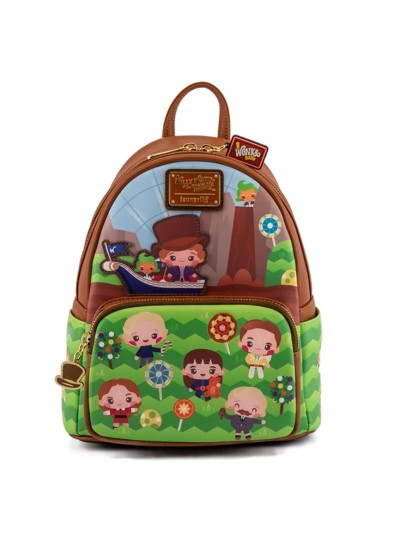 Mochila loungefly carlie y la fabrica de chocolate 50 aniversario