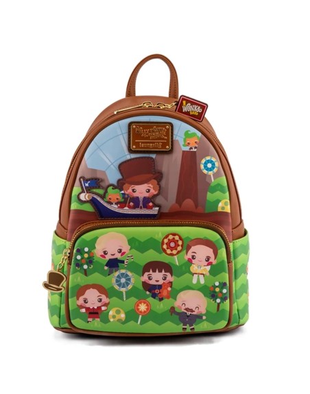 Mochila loungefly carlie y la fabrica de chocolate 50 aniversario