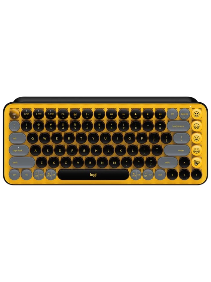 Teclado logitech pop keys blast yellow wireless inalambrico Teclado logitech pop keys blast yellow wireless inalambrico