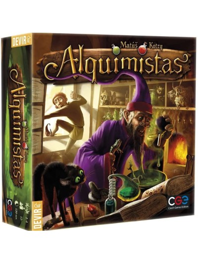 Juego de mesa devir alquimistas pegi 13