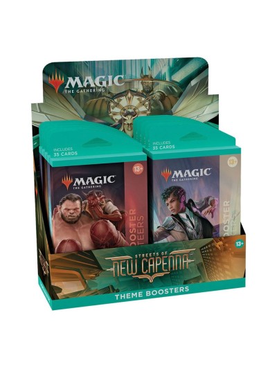 Juego de cartas caja de sobres wizards of the coast magic the gathering streets of new capenna theme boosters (10) inglés