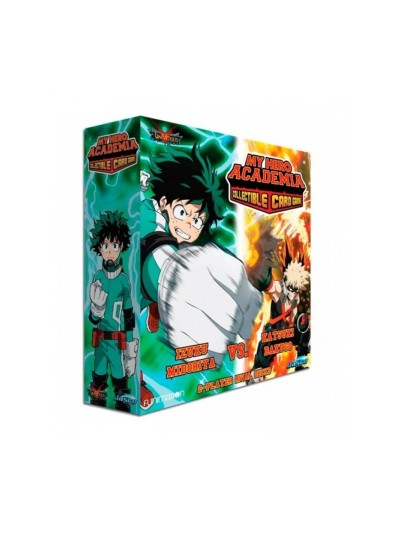 Juego de cartas my hero academia rival deck izuku midoriya vs. katsuki bakugo 2 - player 2 mazos inglés