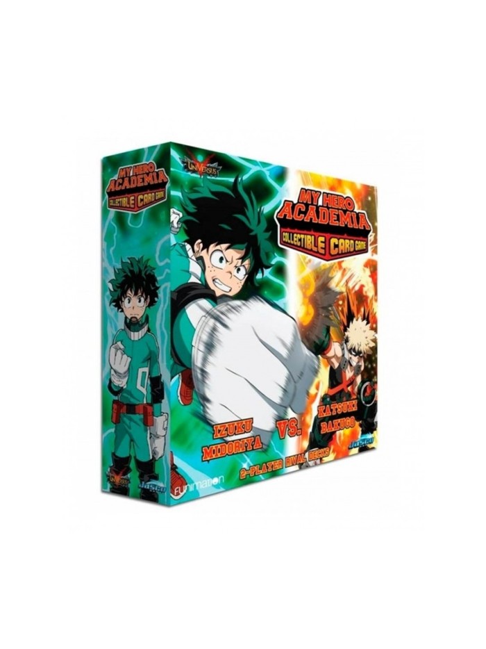 Juego de cartas my hero academia rival deck izuku midoriya vs. katsuki bakugo 2 - player 2 mazos inglés Juego de cartas my hero academia rival deck izuku midoriya vs. katsuki bakugo 2 - player 2 mazos inglés