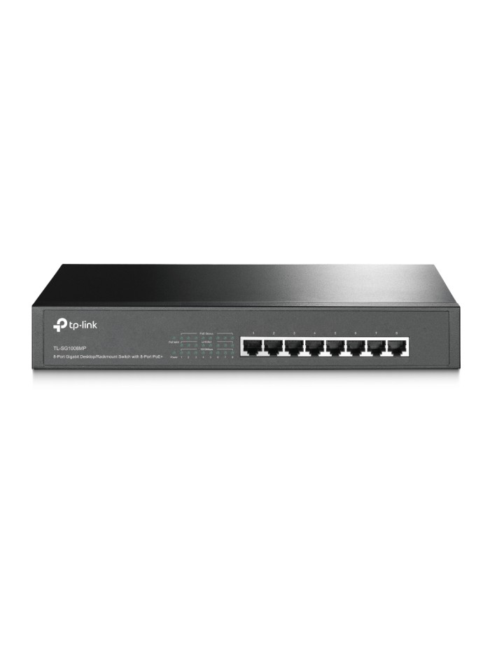Switch 8 puertos tp - link tl - sg1008mp 10 - 100 - 1000 poe+ Switch 8 puertos tp - link tl - sg1008mp 10 - 100 - 1000 poe+