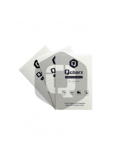 Laminas de proteccion frontales qcharx hidrogel resistencia qx qx1 lite 10 unidades