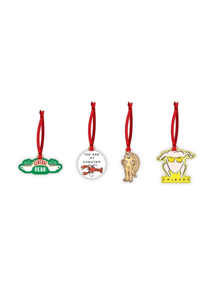 Decoracion de navidad half moon bay friends set de 4 Decoracion de navidad half moon bay friends set de 4
