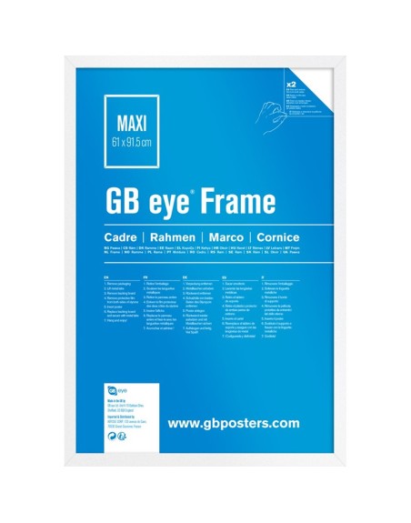 Marco gb eye mdf blanco - maxi ''91.5 x 61cm''