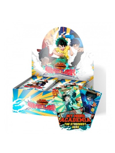 Juego de cartas my hero academia booster box display series 3 24 unidades inglés