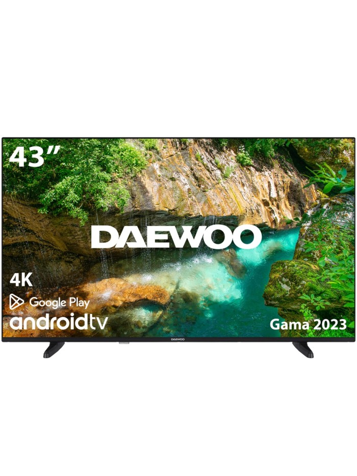 Tv daewoo 43 pulgadas led 4k uhd - 43dm62ua - android smart tv - wifi - hdr - hdmi - usb - bluetooth - tdt 2 - satelite Tv daewoo 43 pulgadas led 4k uhd - 43dm62ua - android smart tv - wifi - hdr - hdmi - usb - bluetooth - tdt 2 - satelite