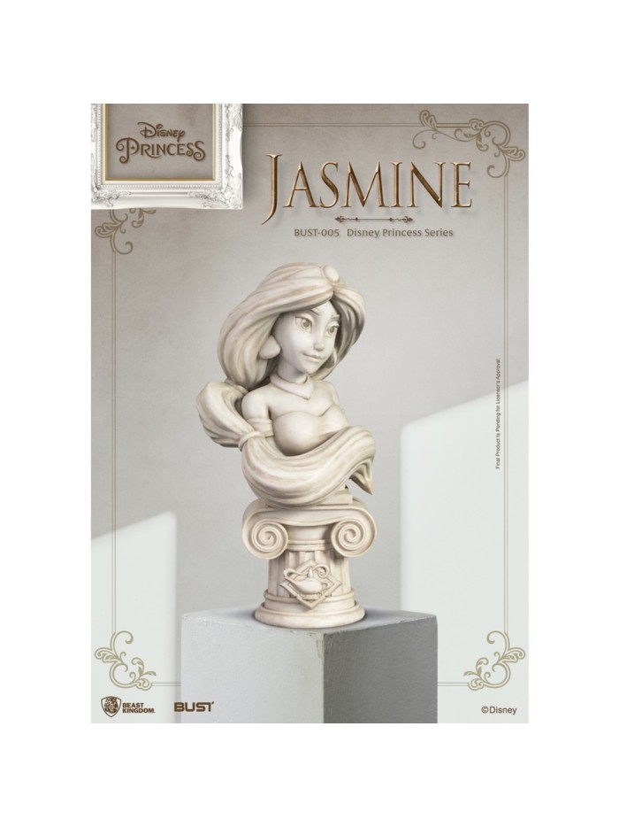 Figura busto beast kingdom disney aladdin jasmine Figura busto beast kingdom disney aladdin jasmine