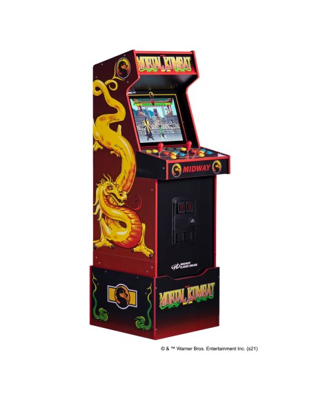 Maquina recreativa wifi arcade 1 up legacy - mortal kombat 30 aniversario