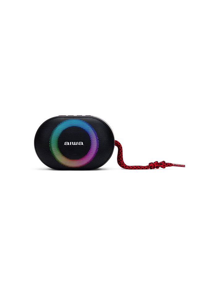 Altavoz portatil aiwa bst - 330 10w rms bluetooth rojo y negro Altavoz portatil aiwa bst - 330 10w rms bluetooth rojo y negro