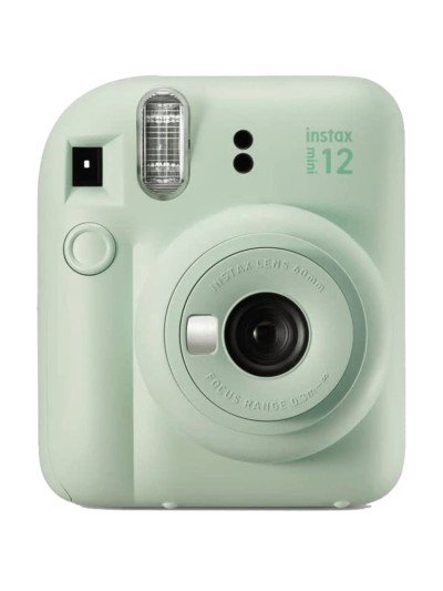 Camara fujifilm mini instax 12 flash - autoexposicion - verde menta
