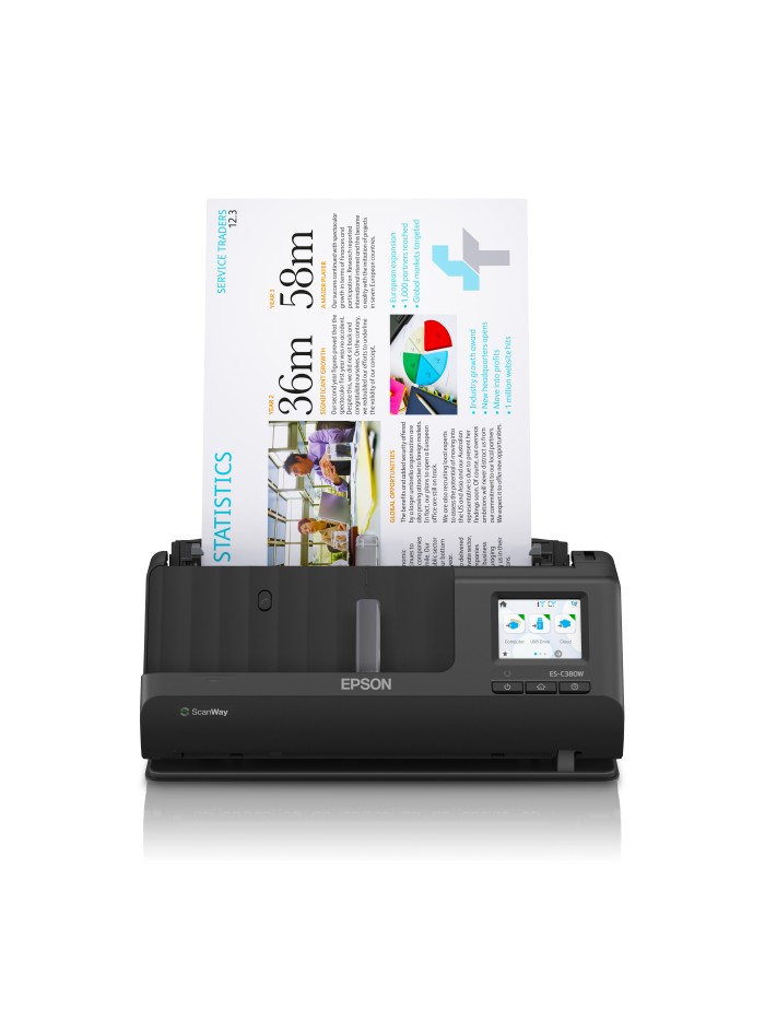 Escaner sobremesa epson es - c380w a4 - 30ppm - duplex - wifi - compacto - adf 20hojas Escaner sobremesa epson es - c380w a4 - 30ppm - duplex - wifi - compacto - adf 20hojas