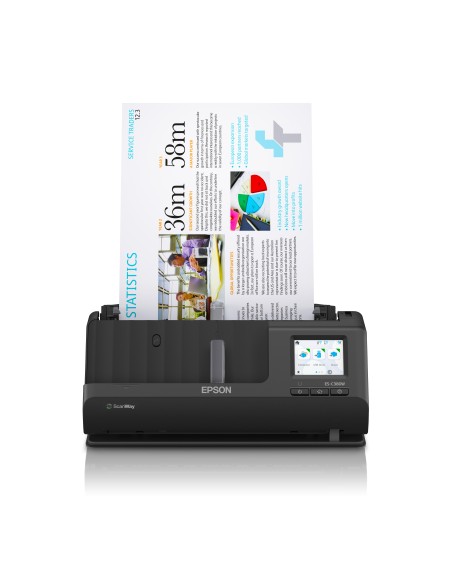 Escaner sobremesa epson es - c380w a4 - 30ppm - duplex - wifi - compacto - adf 20hojas