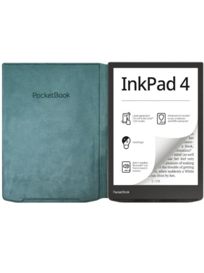 Pocketbook funda 743 flip cover verde oceano version ww para inkpad 4 - inkpad color 2 y 3 Pocketbook funda 743 flip cover verde oceano version ww para inkpad 4 - inkpad color 2 y 3