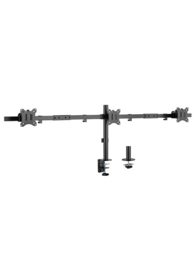 Soporte mesa equip vesa hasta 32 pulgadas 100x100 max 7kg triple pantalla
