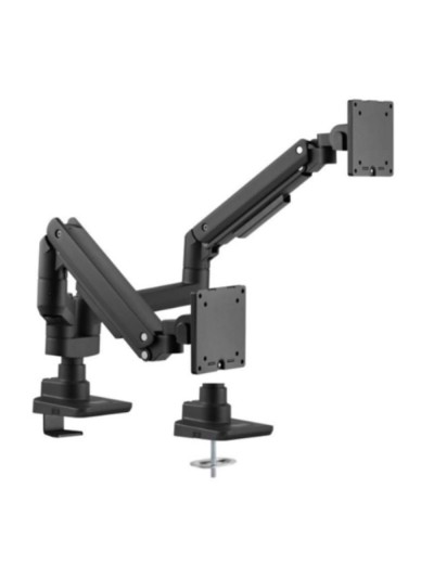 Soporte mesa equip vesa hasta 35 pulgadas 100x100 max 20kg doble pantalla negro
