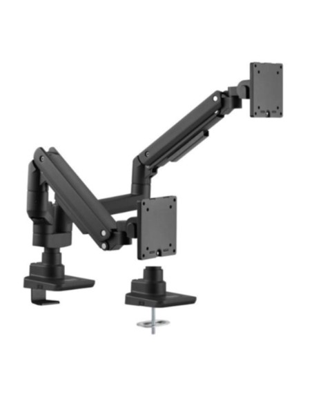 Soporte mesa equip vesa hasta 35 pulgadas 100x100 max 20kg doble pantalla negro