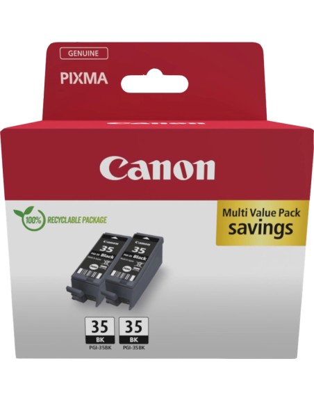 Cartucho tinta canon pgi - 35 twin pack