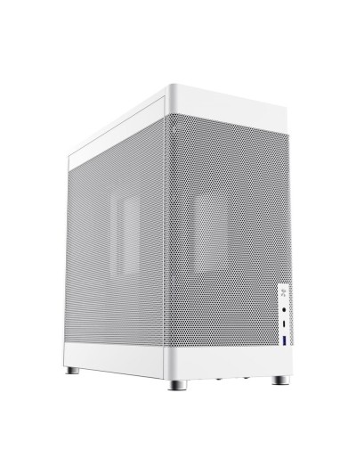 Caja ordenador gaming coolbox mesh atx mp1 blanco