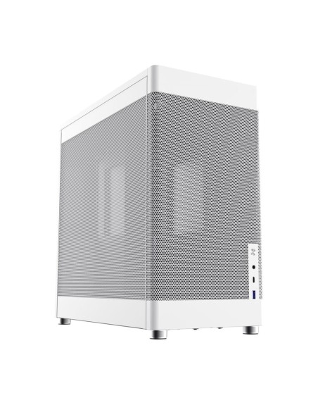 Caja ordenador gaming coolbox mesh atx mp1 blanco