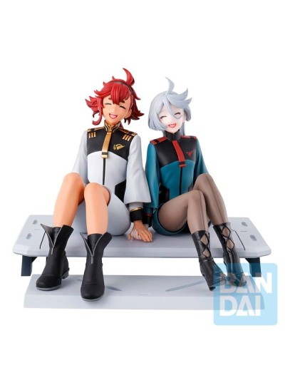 Figura ichibansho the witch from mercury gundam suletta & mercury