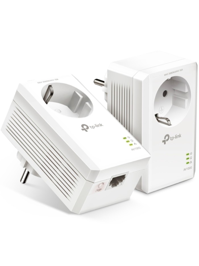 Kit de adaptadores powerline tp - link tl - pa7017p kit gigabit av1000 Kit de adaptadores powerline tp - link tl - pa7017p kit gigabit av1000