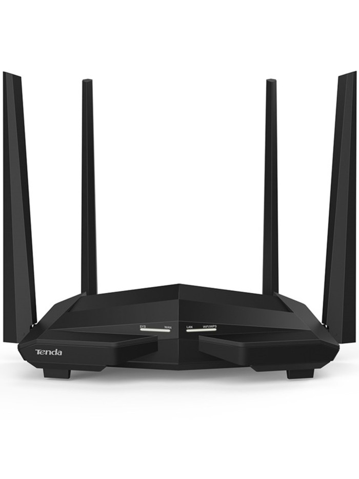 Router wifi ac10 dual band ac1200 1167mbps 3 puertos lan 1 puerto wan tenda Router wifi ac10 dual band ac1200 1167mbps 3 puertos lan 1 puerto wan tenda