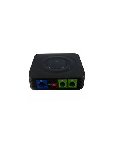 Adaptador telefonico analogico grandstream ata ip ht802 2 puertos fxs telefonia ip