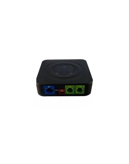 Adaptador telefonico analogico grandstream ata ip ht802 2 puertos fxs telefonia ip
