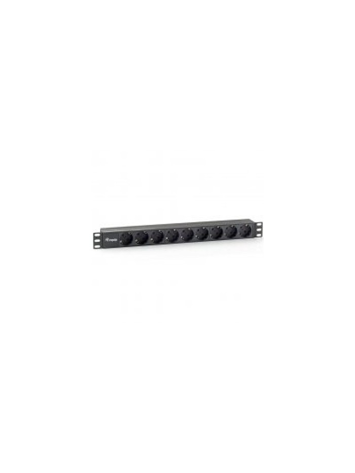 Regleta alimentacion equip rack 19 pulgadas 1u 9 tomas 3500w cable 1.8m Regleta alimentacion equip rack 19 pulgadas 1u 9 tomas 3500w cable 1.8m