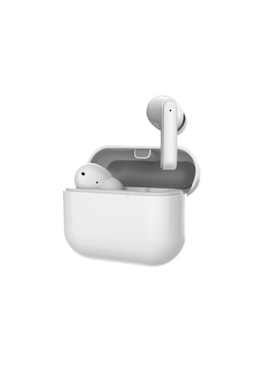 Auricular daewoo tws in-ear bluetooth 5.3 con estuche de carga usb tipo-c autonomia 6 horas color blanco
