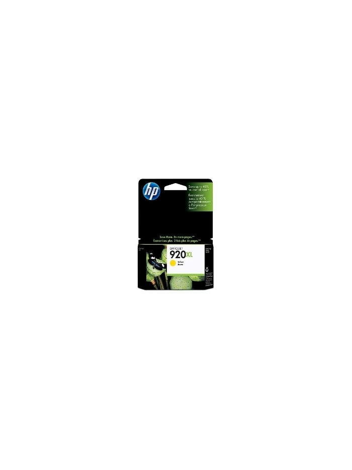 Cartucho tinta hp 920xl cd974ae amarillo 6ml 6500 - Cartucho tinta hp 920xl cd974ae amarillo 6ml 6500 -