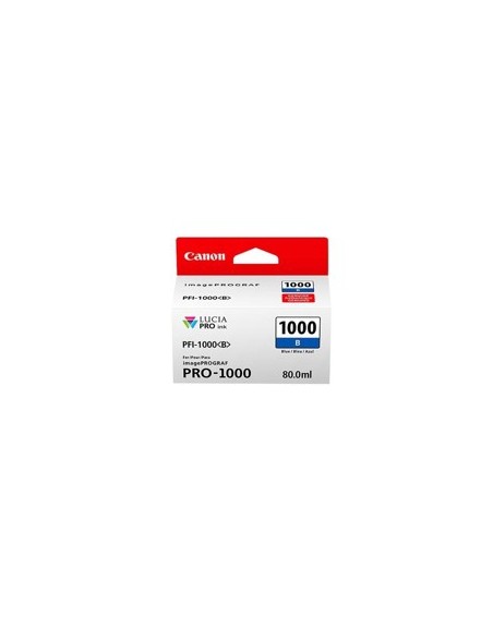 Cartucho canon pfi - 1000b azul pro - 1000