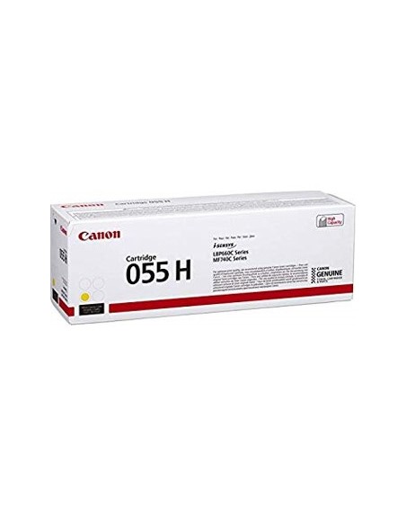 Toner canon 055h amarillo 3017c002