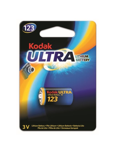 Blister pilas kodak mando litio ultra 123
