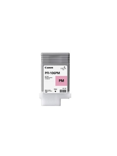 Cartucho canon pfi106pm foto magenta ipf6300s - ipf6400s - ipf6300 - ipf6350 - ipf6400 - ipf6450