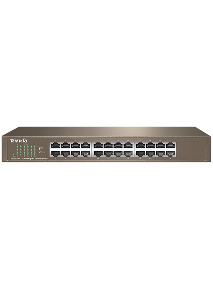 Switch 24 puertos gigabit ethernet 10 - 100 - 1000 tenda Switch 24 puertos gigabit ethernet 10 - 100 - 1000 tenda