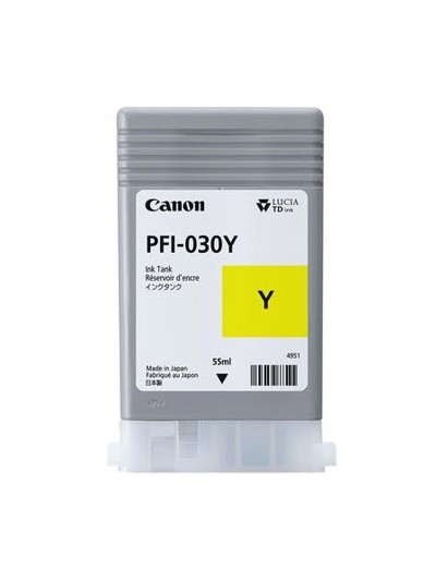 Cartucho canon pfi - 030 amarillo ta - 20ta - 20 mfp l24eita - 30ta - 30 mfp l36ei